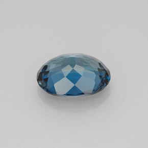 Topaz Gemstone in 9.4 x 7.3 mm Size for Sale, Topaz Stone in London Blue Color