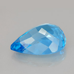 Topaz Gemstone in 15.9 x 11.4 mm Size for Sale, Topaz Stone in Swiss Blue Color