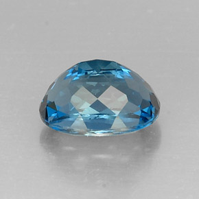 Topaz Gemstone in 12.6 x 9.3 mm Size for Sale, Topaz Stone in London Blue Color