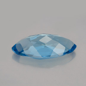 Topaz Gemstone in 18 x 9 mm (calibrated) Size for Sale, Topaz Stone in Swiss Blue Color