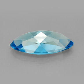 Topaz Gemstone in 18 x 9 mm (calibrated) Size for Sale, Topaz Stone in Swiss Blue Color