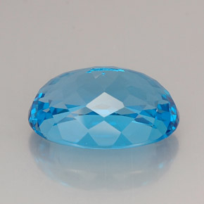 Topaz Gemstone in 20 x 15 mm (calibrated) Size for Sale, Topaz Stone in Swiss Blue Color