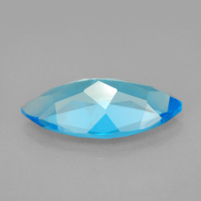 Topaz Gemstone in 18 x 9 mm (calibrated) Size for Sale, Topaz Stone in Swiss Blue Color