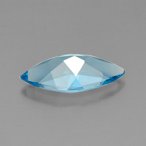 Topaz Gemstone in 18 x 9 mm (calibrated) Size for Sale, Topaz Stone in Swiss Blue Color