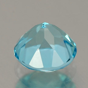 Topaz Gemstone in 6 mm (calibrated) Size for Sale, Topaz Stone in Swiss Blue Color