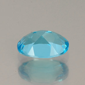 Topaz Gemstone in 7 x 5 mm (calibrated) Size for Sale, Topaz Stone in Swiss Blue Color