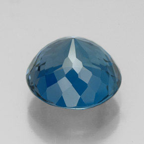 Topaz Gemstone in 11 mm (calibrated) Size for Sale, Topaz Stone in London Blue Color