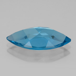 Topaz Gemstone in 18 x 9 mm (calibrated) Size for Sale, Topaz Stone in Swiss Blue Color