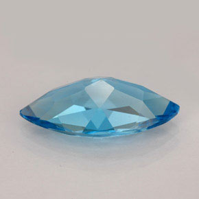 Topaz Gemstone in 18 x 9 mm (calibrated) Size for Sale, Topaz Stone in Swiss Blue Color