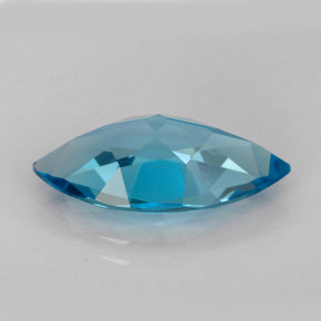 Topaz Gemstone in 18 x 9 mm (calibrated) Size for Sale, Topaz Stone in Swiss Blue Color