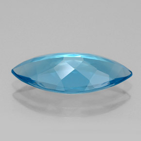 Topaz Gemstone in 18 x 9 mm (calibrated) Size for Sale, Topaz Stone in Swiss Blue Color