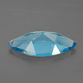 Topaz Gemstone in 18 x 9 mm (calibrated) Size for Sale, Topaz Stone in Swiss Blue Color