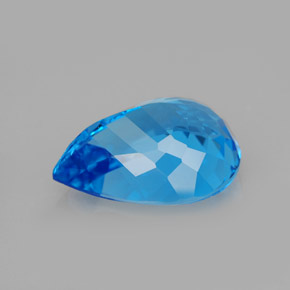 Topaz Gemstone in 16 x 12 mm (calibrated) Size for Sale, Topaz Stone in Swiss Blue Color