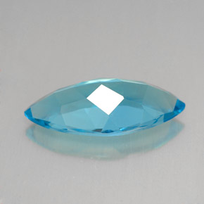 Topaz Gemstone in 18 x 9 mm (calibrated) Size for Sale, Topaz Stone in Swiss Blue Color
