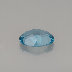 Topaz Gemstone in 8 x 6 mm (calibrated) Size for Sale, Topaz Stone in London Blue Color