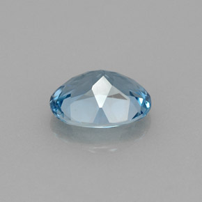 Topaz Gemstone in 9 x 7 mm (calibrated) Size for Sale, Topaz Stone in London Blue Color
