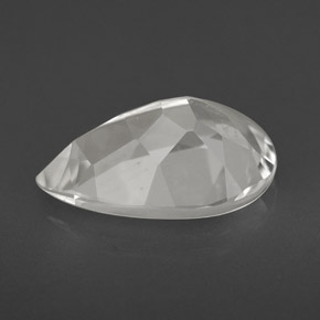 Topaz Gemstone in 12 x 8 mm (calibrated) Size for Sale, Topaz Stone in White Color
