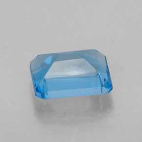 Topaz Gemstone in 8 x 6 mm (calibrated) Size for Sale, Topaz Stone in Swiss Blue Color