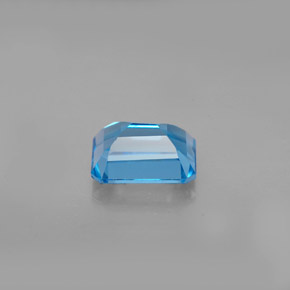 Topaz Gemstone in 8 x 6 mm (calibrated) Size for Sale, Topaz Stone in Swiss Blue Color