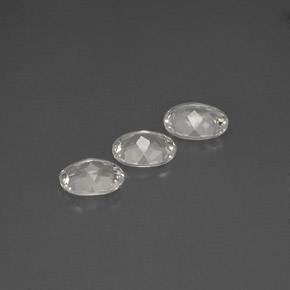 Topaz Gemstone in 8.3 x 6.3 mm Size for Sale, Topaz Stone in White Color