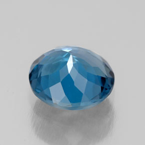 Topaz Gemstone in 8 mm (calibrated) Size for Sale, Topaz Stone in London Blue Color