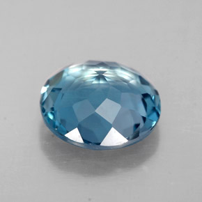 Topaz Gemstone in 8 mm (calibrated) Size for Sale, Topaz Stone in London Blue Color