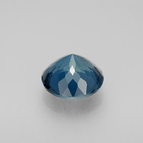 Topaz Gemstone in 9 mm (calibrated) Size for Sale, Topaz Stone in London Blue Color
