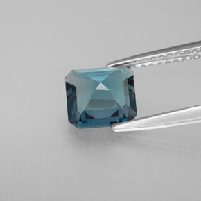Topaz Gemstone in 7 x 6.9 mm Size for Sale, Topaz Stone in London Blue Color