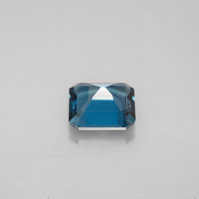 Topaz Gemstone in 7 x 6.6 mm Size for Sale, Topaz Stone in London Blue Color