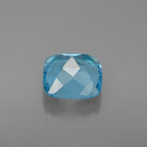 Topaz Gemstone in 8 x 7.8 mm Size for Sale, Topaz Stone in London Blue Color