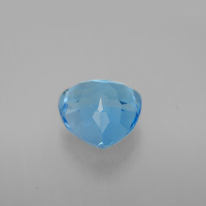 Topaz Gemstone in 9 x 9 mm (calibrated) Size for Sale, Topaz Stone in Swiss Blue Color