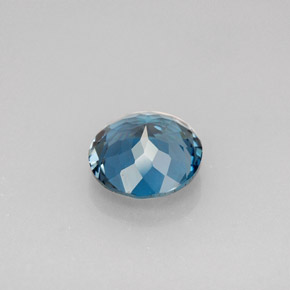 Topaz Gemstone in 8 mm (calibrated) Size for Sale, Topaz Stone in London Blue Color