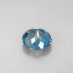Topaz Gemstone in 8 mm (calibrated) Size for Sale, Topaz Stone in London Blue Color