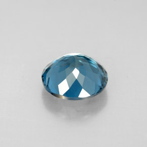 Topaz Gemstone in 8 mm (calibrated) Size for Sale, Topaz Stone in London Blue Color