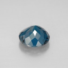 Topaz Gemstone in 8 mm (calibrated) Size for Sale, Topaz Stone in London Blue Color