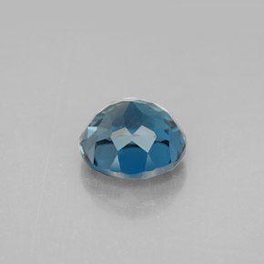 Topaz Gemstone in 9 mm (calibrated) Size for Sale, Topaz Stone in London Blue Color