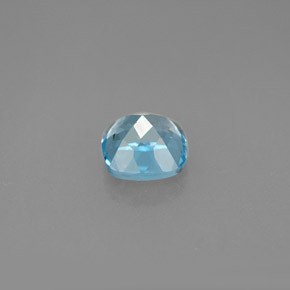 Topaz Gemstone in 6 x 5.9 mm Size for Sale, Topaz Stone in Swiss Blue Color