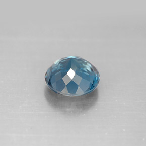 Topaz Gemstone in 8 mm (calibrated) Size for Sale, Topaz Stone in London Blue Color