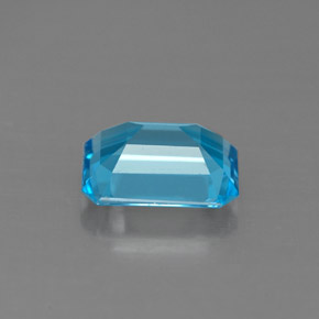 Topaz Gemstone in 8 x 6 mm (calibrated) Size for Sale, Topaz Stone in Swiss Blue Color