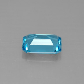 Topaz Gemstone in 8 x 6 mm (calibrated) Size for Sale, Topaz Stone in Swiss Blue Color