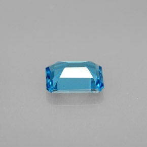 Topaz Gemstone in 8 x 6 mm (calibrated) Size for Sale, Topaz Stone in Swiss Blue Color