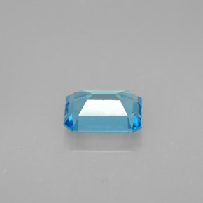 Topaz Gemstone in 8 x 6 mm (calibrated) Size for Sale, Topaz Stone in Swiss Blue Color