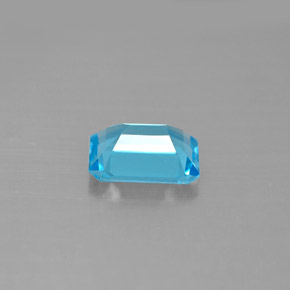 Topaz Gemstone in 8 x 6 mm (calibrated) Size for Sale, Topaz Stone in Swiss Blue Color