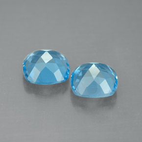 Topaz Gemstone in 7.1 x 7 mm Size for Sale, Topaz Stone in Swiss Blue Color