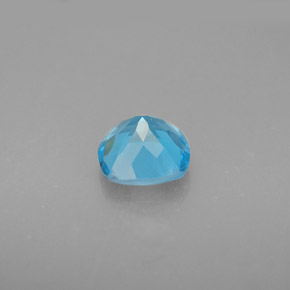Topaz Gemstone in 7.1 x 7.1 mm Size for Sale, Topaz Stone in Swiss Blue Color
