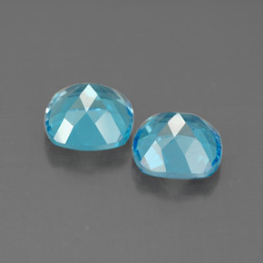 Topaz Gemstone in 7.1 x 7 mm Size for Sale, Topaz Stone in Swiss Blue Color