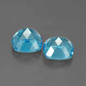 Topaz Gemstone in 7.1 x 7.1 mm Size for Sale, Topaz Stone in Swiss Blue Color