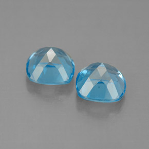 Topaz Gemstone in 7.1 x 7 mm Size for Sale, Topaz Stone in Swiss Blue Color