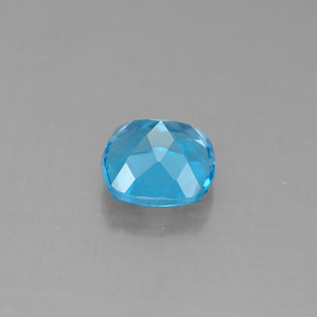 Topaz Gemstone in 7.1 x 6.9 mm Size for Sale, Topaz Stone in Swiss Blue Color