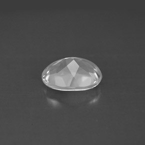 Topaz Gemstone in 8 x 6 mm (calibrated) Size for Sale, Topaz Stone in White Color